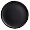 Elama Paul 6 Piece Stoneware Salad Plate Set in Matte Black with Gold Rim ELM-PAUL6S - alternate 3