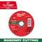 Milwaukee Tool Cut-Off Wheel, 5/8" Sz, 4" dia. 49-94-1900 - alternate 2