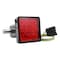 Grote Lighting LED Trailer Hitch Cover with Auxiliary Brake Light, Red, 2in Mount, 12V, 1W, IP23 54901-5 - alternate 1