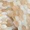 Apollo Tile Silver Gold 10.4 in x 11 in Shell, Mother of Pearl Polished Wall Mosaic Tile 15.89 sqft/case, 20PK APLSMA88015A - alternate 3