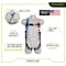 Frontline Combat American Style Economy Series Full Body Harness with Tongue Buckle Legs Uni 100VTB-UN-AM - alternate 3