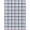 Homeroots 9' X 12' Purple Aqua And Beige Plaid Washable Indoor Outdoor Area Rug 601426 - alternate 3