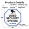 Signmission Video Security System 24 Hour, 10 Inch X 10 Inch, Aluminum Metal Signs OC-A-10-4 - alternate 3