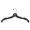 Nahanco 17in Black Plastic Heavy Weight Shirt Hanger, 100PK 2500 - alternate 1