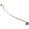 Simple Spaces Shower Curtain Rod, 13-1/2 lb, 52 to 72 in L Adjustable, 1 in Dia Rod, Steel, Brushed Nickel SD-CSR-BN - alternate 1