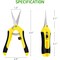 Ipower 6.5 Inch Gardening Hand Pruner Pruning Shears Trimming Scissors, Yellow, 3PK GLPRNR6X3 - alternate 3