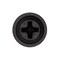 Auveco Phillips Flat Washer Head Tapping Screw 8 x 5/8in Black, 100PK 12214 - alternate 2