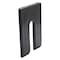 Brixwell 1/4in x 4in Plastic Horseshoe Shim Black, 450PK PHS44-XCP450 - alternate 2