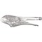 Performance Tool 10 in. Locking Pliers, Curved Jaw, Chrome Vanadium, Wire Cutter W30756 - alternate 1
