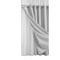 Homeroots Silver Modern Grid Shower Curtain and Liner Set 399755 - alternate 1