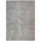 Homeroots 5' X 8' Gray Brown And Ivory Abstract Washable Indoor Outdoor Area Rug 597023 - alternate 3