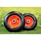 Antego 11 x 4-5 in Lawn Mower Tire & Wheel, 4 Ply, Kubota Orange A5250210804114005 - alternate 6