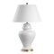 Jonathan Y Sagwa 33" Ceramic/Iron Modern Classic LED Table Lamp, White JYL6619A - alternate 4