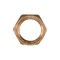 Auveco Brass Pipe Coupling 1/4in, 5PK 332 - alternate 2