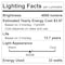 Luxrite A23 LED Light Bulb, E26 Base Bulb, 33 Watts, 4000 Lumens, Dimmable, 4000K Cool White Light, 4PK LR21458 - alternate 3