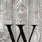 Homeroots 60in Whitewash And Black Solid Wood Welcome Porch Sign 384916 - alternate 3