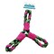 Pet Park Blvd Dog Toy, Paracord Rope Twisted Tri-Flyers, Woven Paracord, Pink US2049 75 - alternate 2
