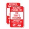 Signmission Reserved Parking for Today's Performer Unauthorized Veh, 18'' X 24'', Heavy Gauge Aluminum, 2PK A-1824-2PACK-23072 - alternate 1