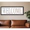 Homeroots Patriotic Welcome 2 Black Framed Print Wall Art 407593 - alternate 2