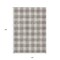 Homeroots 10' X 14' Taupe And Gray Plaid Washable Indoor Outdoor Area Rug 595450 - alternate 5