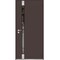Vdomdoors Aluminum Door Cynex 6777 Brown Entry Steel Metal Modern Painted W36xH80 Left Inswing CYNEX6777EXD-BRW-W36xH80-LH-I - alternate 2