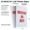 Signmission Mechanic On Duty, Plastic Signs Only 24 Inch x 36 Inch, Corrugated Plastic, 2PK CSB-2436-2PACK-Mechanic On Duty - alternate 2