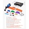 Vevor Tubing Bender Kit Ratcheting Pipe Bender Forward Reverse Color Aluminium CT-S999RF-C - alternate 5