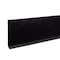 Zoro Select Wall Base Molding, 120 ft L, Black 820N93 - alternate 1