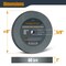 Powertec Aluminum Oxide Bench Grinding Wheel 8 in 36/60/80 Grit, 1 in Thick 5/8 in Arbor, 3PK 15531 - alternate 4