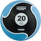 Champion Sports Rhino Elite Medicine Ball, 20lb, Blue PRM20 - alternate 1