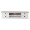 Homeroots 71in Distressed White and Brown Wood Entertainment Unit with Four Drawers 397709 - alternate 1