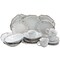 Elama Fleur De Lys 20-Piece Dinnerware Set in White ELM-FLEURDELYS-WHITE - alternate 2