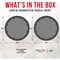 Emporio Kitchen Non-Stick Pizza Pan, 13in Carbon Steel, Perforated, Gray Coating, Oven Safe, 2PK EKPIZP22X - alternate 2