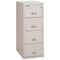 Fireking 4 Drawer, 1 Hr Fire & Impact Rated, Vertical, 31" depth Legal Platinum 4-2131-CPL - alternate 1