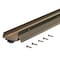 M-D Building Products 36 in. Bronze Aluminum U-Shape Screw-on Under Door Seal 06197 - alternate 3