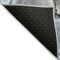 Homeroots 8' X 10' Blue Gold and Gray Faux Bois Washable Non Skid Indoor Outdoor Area Rug 564407 - alternate 2