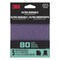 3M Ultra Durable Power Sanding 1/4 Sheet, 80 grit, 5 pk, 20PK 1/4SHT5PK80 - alternate 1