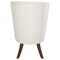 Leisuremod Spruce Collection Modern Wooden Dining Chair in Beige Velvet, 2PK SC24BGF2 - alternate 3
