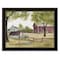 Homeroots The Old Spring House 4 Black Framed Print Wall Art 404608 - alternate 1