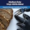Safety Zone Synthetic Vinyl Powder Free 4.5 mil Gloves - Black, Sm - Case of 1000 GL-VN104BKFS - alternate 2