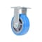 Vestil Polyurethane Rigid Caster 6 In. Diameter x 2 In. Width 903 Lb. Capacity Light Blue/Gray CST-KB-6X2PUP-R - alternate 4