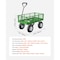 Vevor Steel Garden Cart 900lbs Capacity Heavy Duty Wagon Utility Cart 10in Tires V900G - alternate 5