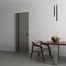 Sartodoors Hidden Barn, Planum 0011 Concrete, Sturdy Finished Flush Modern Doors, Magic Concealed Sliding Set PLANUM0011HB-BTN-36 - alternate 2