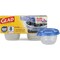 Glad Container, 4 oz, Plastic, Clear, 3.4 in Dia, 3 in H BBG11038 - alternate 1
