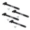 Mytee Products 4Pk 16in Truck Bed Divider Bar - 5mm Thick Steel Cargo Load Lock Stabilizer Bar, 4PK CargoBar-DIVx4 - alternate 1