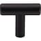 Designperfect 1-9/16 Overall Length Cabinet T-Knob, Matte/Flat Black DPA-T14KBLK - alternate 1