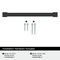 Amerock Bridgeport 6-5/16 inch (160mm) Center-to-Center Matte Black Cabinet Pull, 25PK 25VMP37033MB - alternate 2