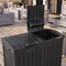 Suncast Dual Trash Hideaway, Black GHD6400 - alternate 3
