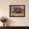 Homeroots By the Red Barn Black Framed Print Wall Art 415332 - alternate 2