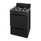 Premier Gas Range, Four 9100 BTU Open Burners, 24 inW x 40 inH x 26 inD, 2.42 cu. Ft., Black 805738 - alternate 1